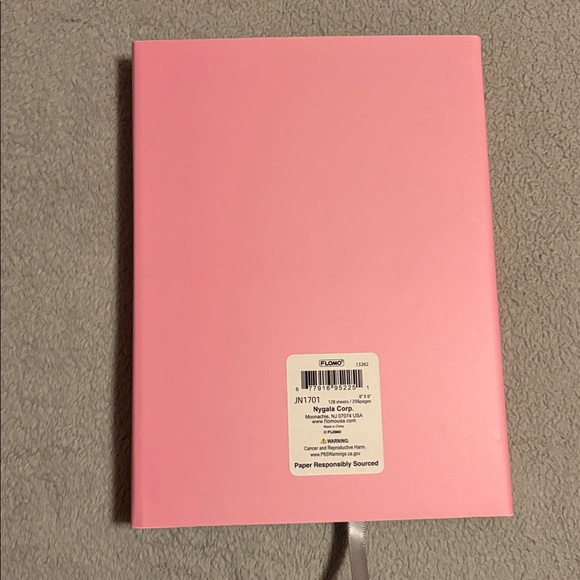 Pink Heart Valentine “let your love sparkle + shine” Journal - Picture 4 of 4